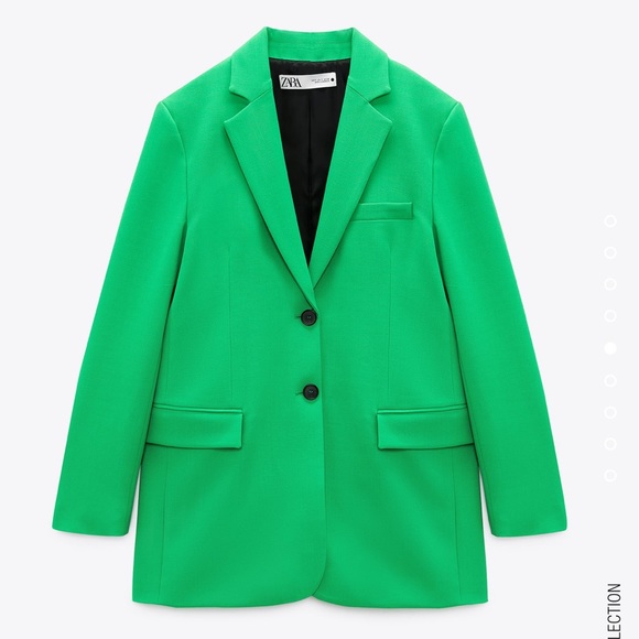 🛑SOLD 🛑 Neon Green Blazer - Picture 8 of 8
